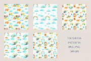 Sky Adventure Clipart for kids, an Animal Illustration by LukaJreym (Thumbnail 8 of 11)