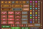 Egyptian treasures slots game, an Illustration by Saranai Store (Thumbnail 7 of 11)