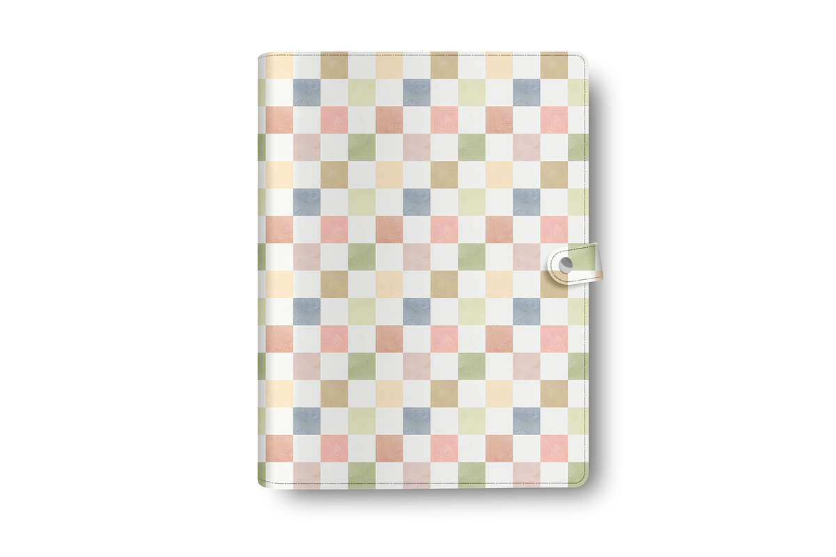 Soft Pastel Grid Seamless Pattern, a Pattern Graphic by OwlAndFern (Photo 3 of 13)