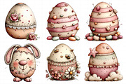 Whimsical Easter Egg Clipart, an Illustration by Daily.Designs (Thumbnail 4 of 8)