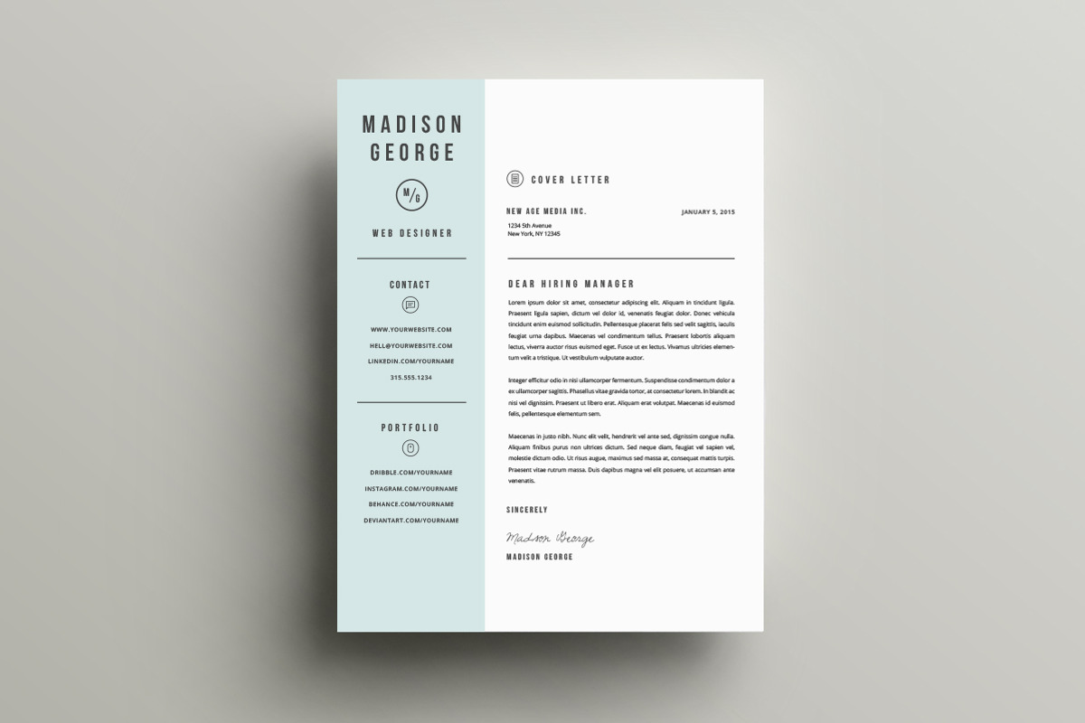 Resume & Cover Letter Template, a Resume Template by Refinery Resume Co. (Photo 5 of 5)