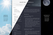 Resume Template Google Docs, Word, a Resume Template by Career Canvas (Thumbnail 2 of 13)