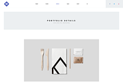 M - Minimal Portfolio Template, a Landing Page Template by bigpsfan's SHOP (Thumbnail 10 of 18)