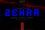 ZEHRA Modern Sans Serif, a Sans Serif Font by Artistic & Unique (Thumbnail 1 of 5)