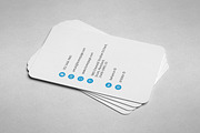 Freelancer Business Card IV, a Business Card Template by blooon (Thumbnail 3 of 4)