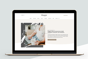 Coaching WordPress Theme Maggie