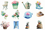 Whimsical Spring Gardening Clipart, an Illustration by Designworld (Thumbnail 6 of 6)