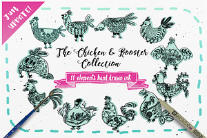 The Chicken & Rooster Collection