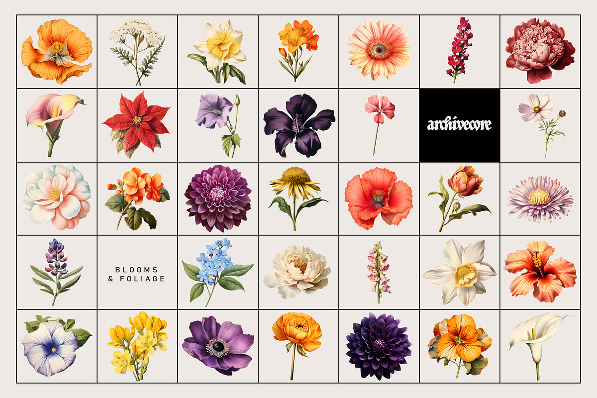 BOOK OF FLOWERS 2 Clipart, an Object Graphic by angelainthefields (Photo 6 of 13)