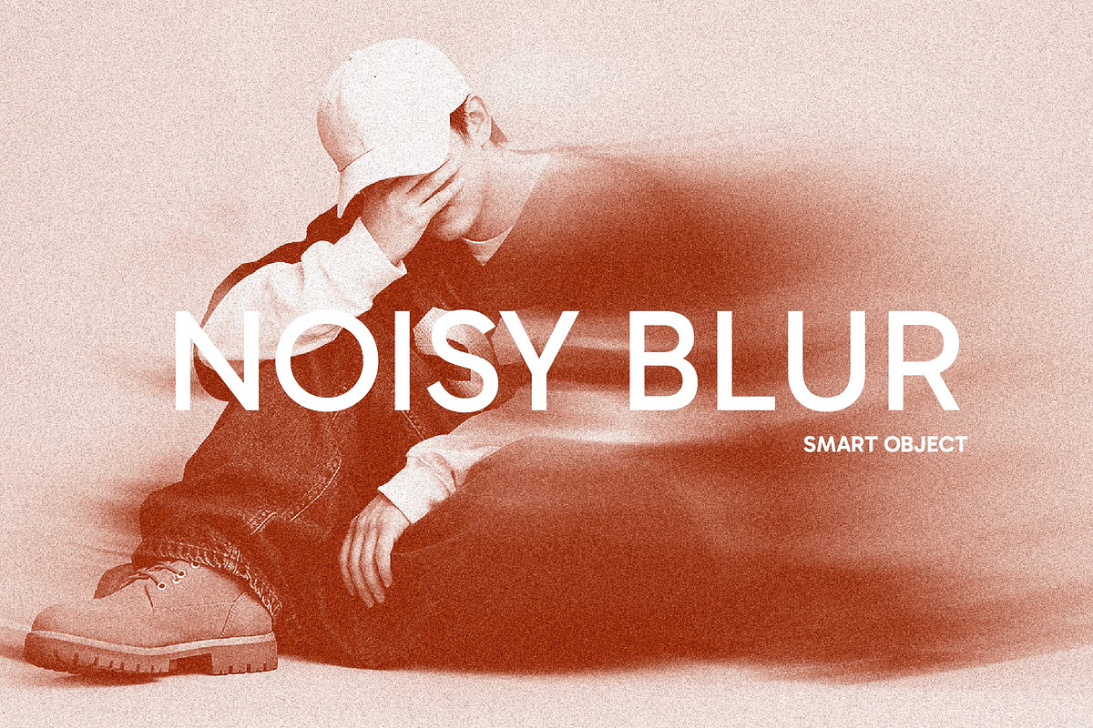 Noisy Blur Photo Effect, a Layer Style Add-On by studiogstock (Photo 1 of 2)