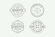 Set of vintage restaurant logos, a Branding & Logo Template by AkimD (Thumbnail 8 of 11)