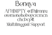 Benaya, a Serif Font by Muksal Creative (Thumbnail 8 of 8)