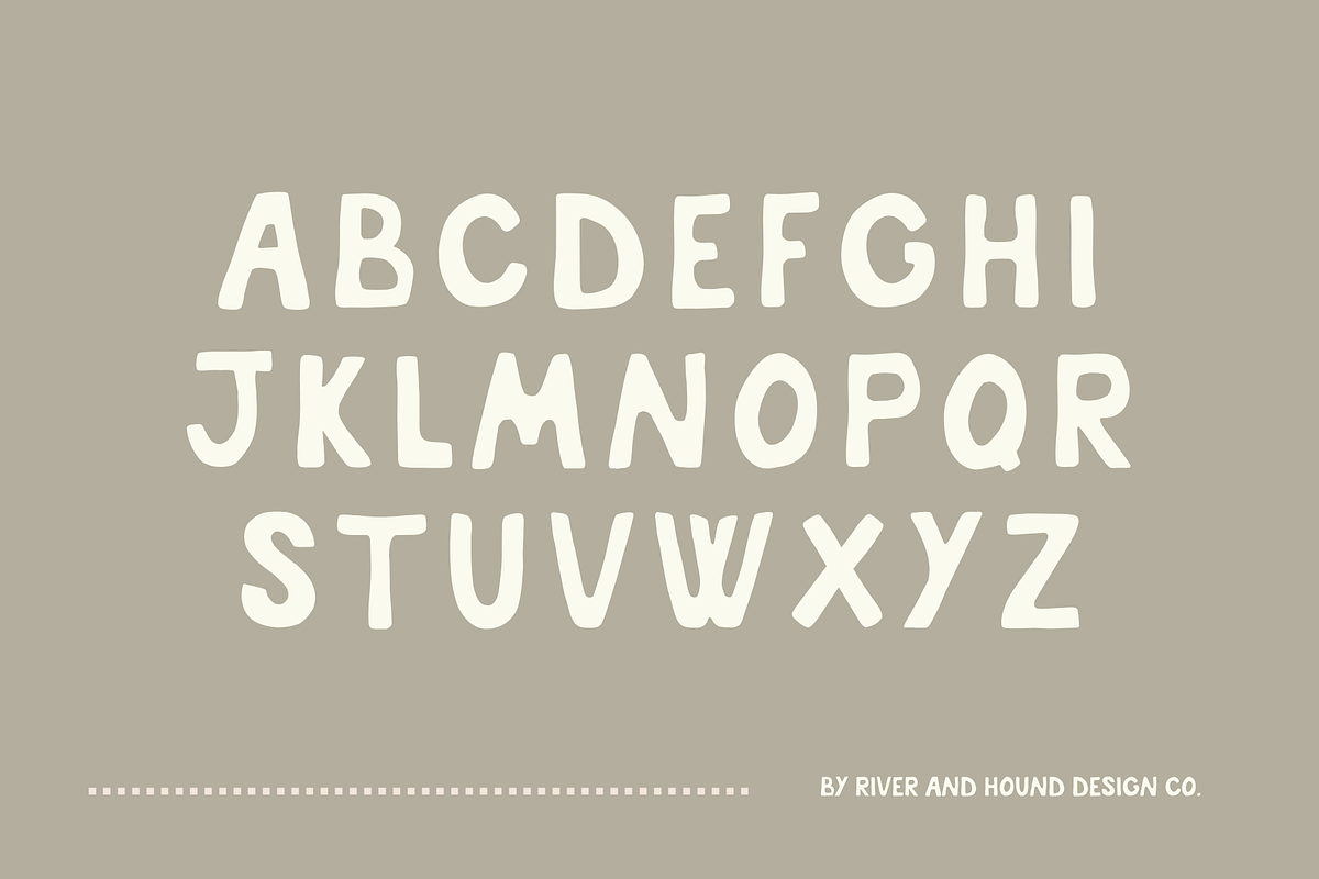 CULT FONT, a Handwritten Font by River and Hound Design Co (Photo 2 of 8)