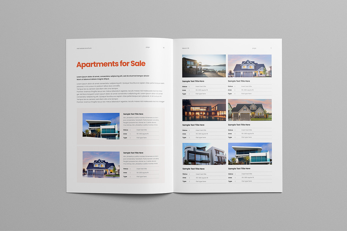 Real Estate Brochure Template | Word, a Brochure Template by HiveArts (Photo 6 of 9)
