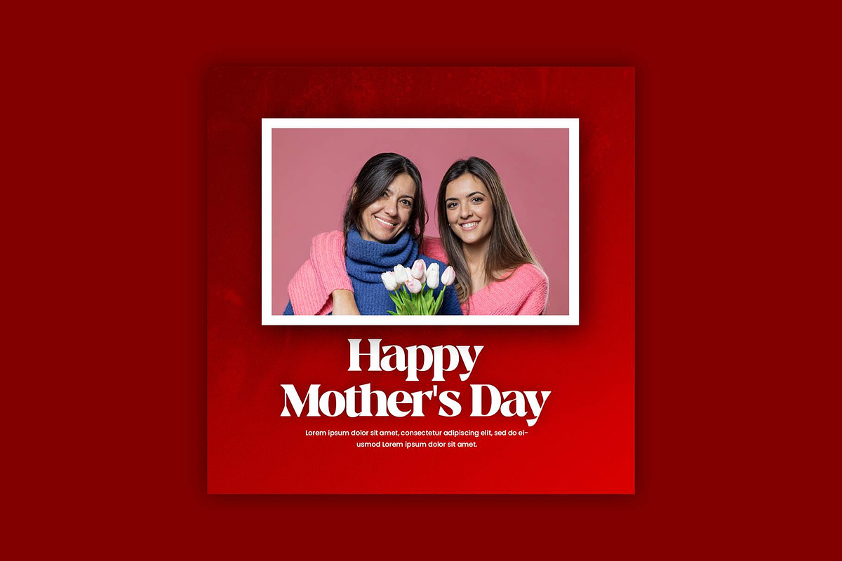 Mother's Day Template, a Social Media Template by Saman Osama (Photo 1 of 2)