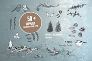 FROZEN BREATH-nature winter supplies, an Invitation Template by aniunova (Thumbnail 2 of 3)