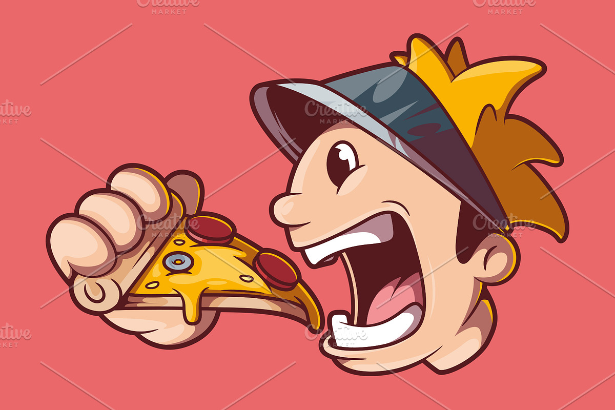 Dig In!, a Food Illustration by pedrors