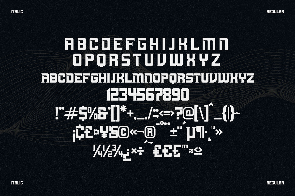Machine Display Typeface Font, a Sans Serif Font by Storytype Studio (Photo 13 of 15)