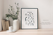 Watercolor penguins. Winter animals, an Animal Illustration by Diana Askarova Art (Thumbnail 3 of 6)