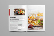 Cookbook Recipe Book Layout, a Brochure Template by Pixelpick (Thumbnail 3 of 9)