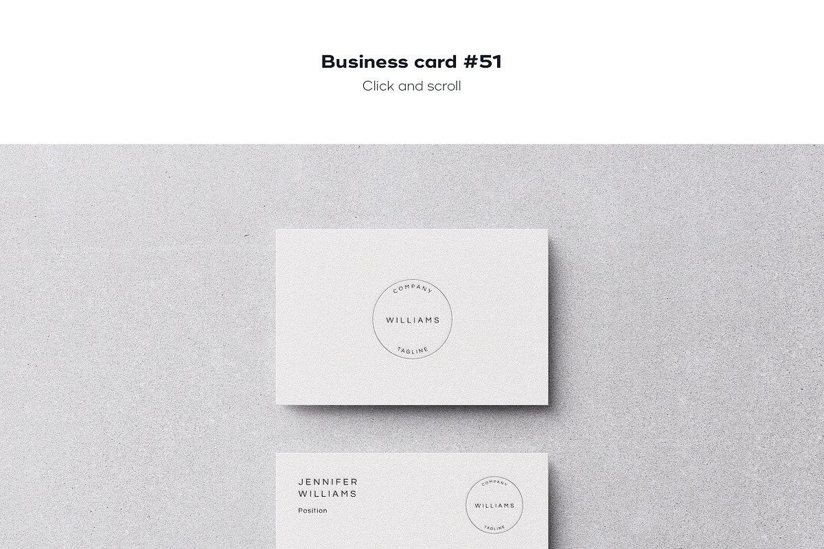 Business Card Logo Template Bundle, a Product Mockup by FoundImages (Photo 64 of 163)