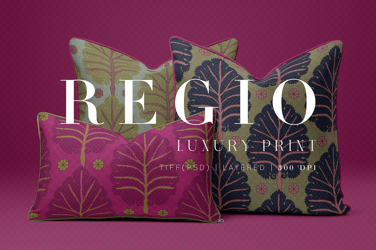 Regio., Exquisite & Luxury Prints, a Pattern Graphic by Pink Linen (Photo 1 of 12)