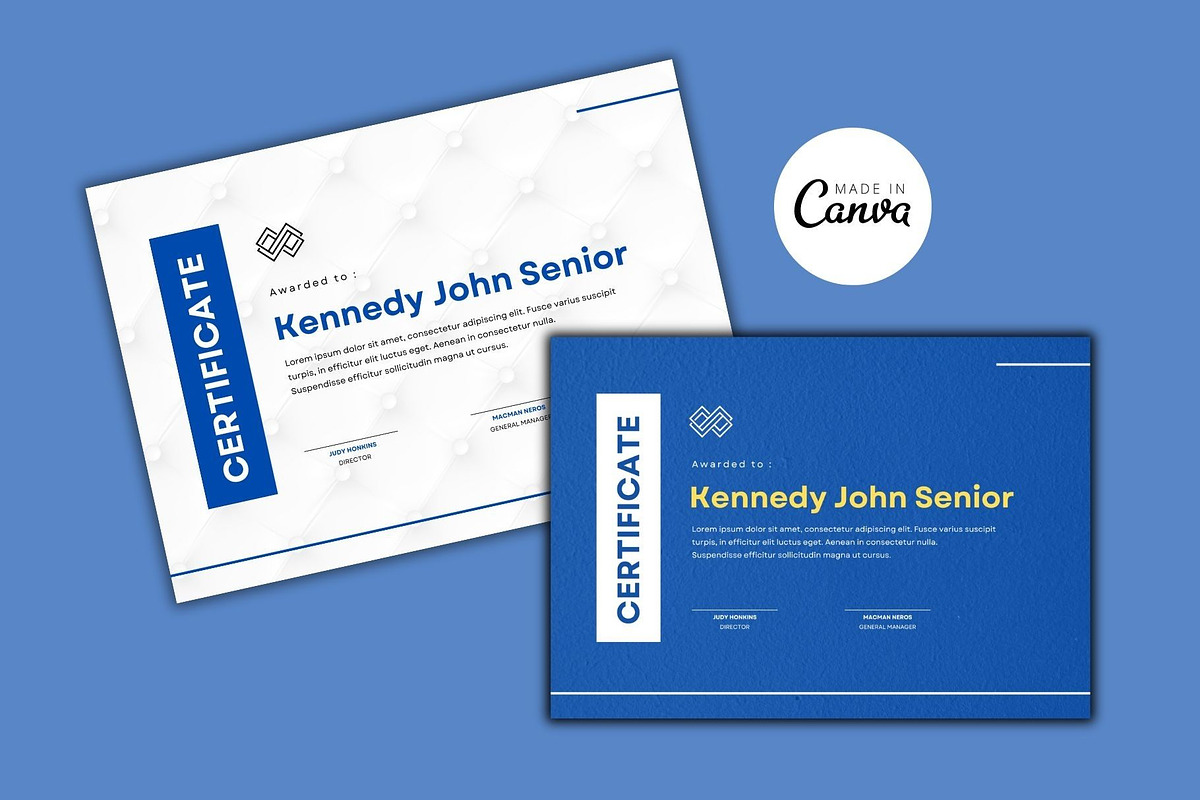 Certificate Templates Design Bundle, a Marketing Template by MK Creatives (Photo 2 of 7)