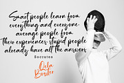 Qela Bosster, a Script Font by pineungtype (Thumbnail 11 of 13)