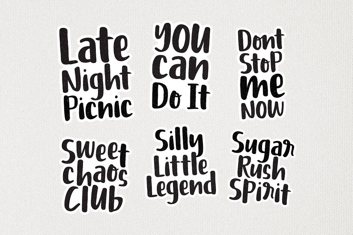 Jubani – Bold Handlettered Font, a Handwritten Font by Four Lines Std. (Photo 5 of 10)