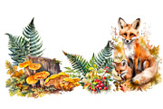 Watercolour Animals and plants, an Animal Illustration by AkvarelRiver (Thumbnail 16 of 16)