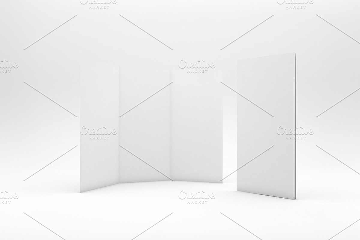 Brochure Mockup, an Advertising Mockup by Qaleb Studio (Photo 2 of 2)