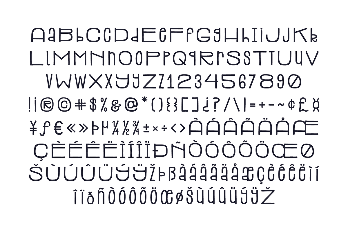 Top 5 Bestselling Fonts Bundle Pack preview 7
