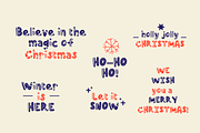 SALE!! Christmas Font Holly-Days, a Font by Nonceni (Thumbnail 7 of 10)