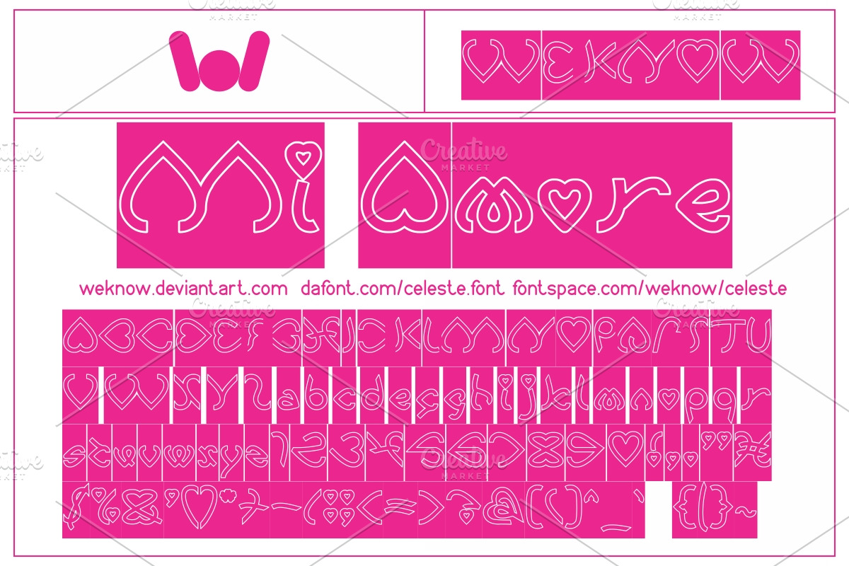celeste font preview 4