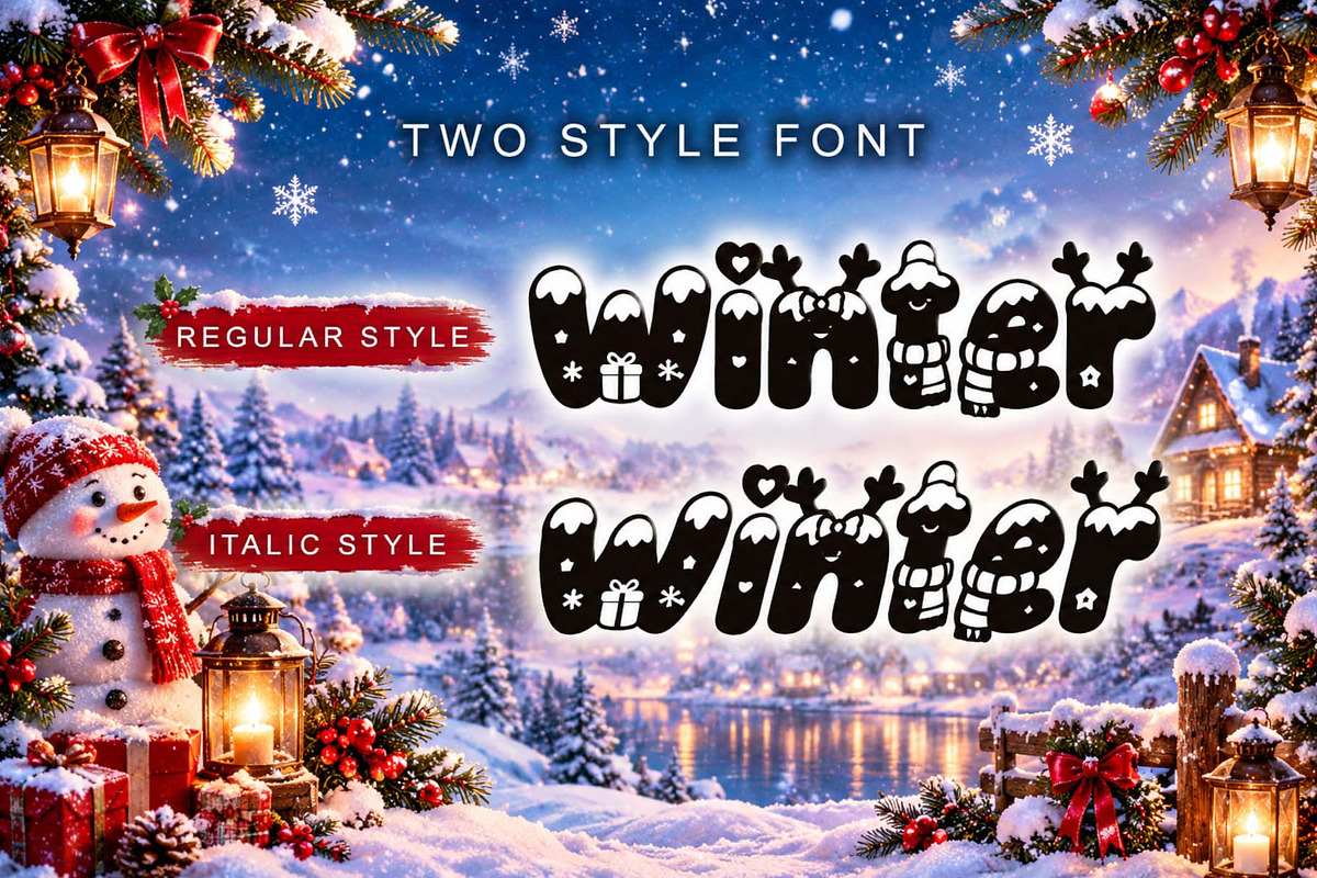 Christmas Dariona, a Handwritten Font by Yoga Letter (Photo 5 of 10)