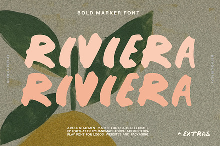 Bold Handwritten Marker Font, a Handwritten Font by Laras Wonderland