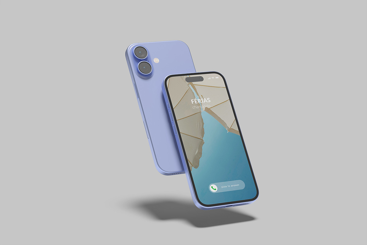 Realistic Smartphone Screen Mockup, an iPhone Mockup by lamorastudio (Photo 2 of 11)
