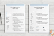 Resume Template 4 Page | Angle, a Resume Template by Symie Design (Thumbnail 2 of 7)