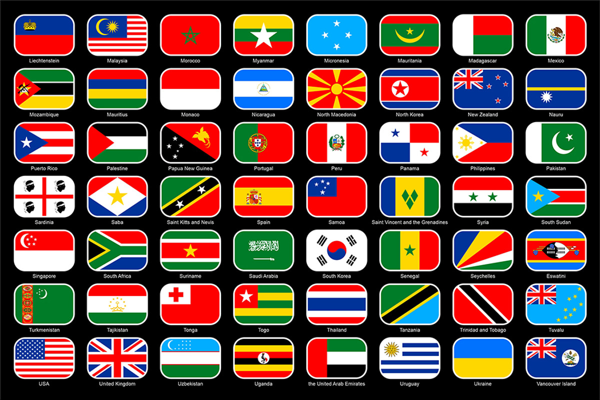 Flags of the world, a Graphic by Volyk (Photo 4 of 6)