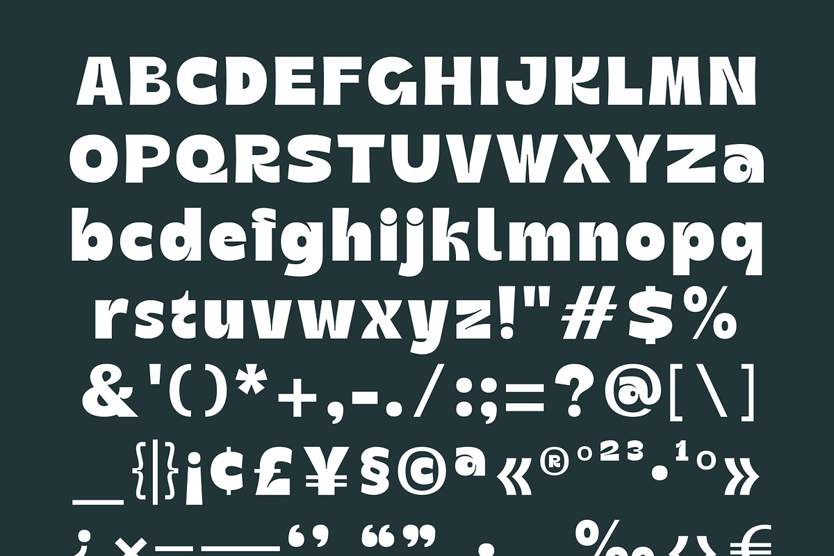 Roya - Bold Font, a Sans Serif Font by Morisco (Photo 7 of 8)
