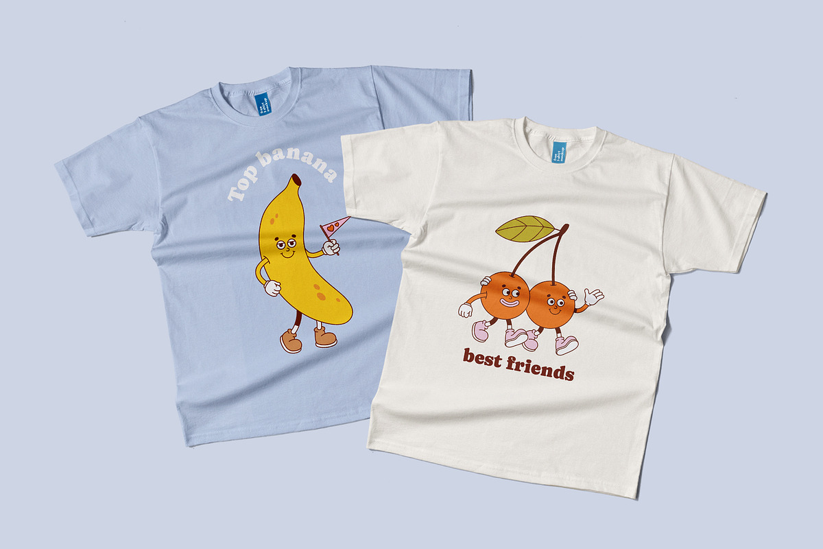 Retro Fruits, a Food Illustration by Sweet Corner (Photo 4 of 11)