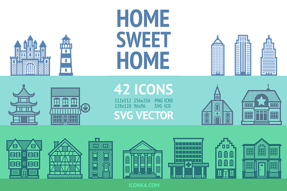 Homesweethome Icon Set