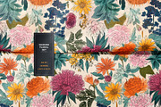 Summer Floral Seamless Patterns, a Pattern Graphic by Ninterints (Thumbnail 14 of 14)