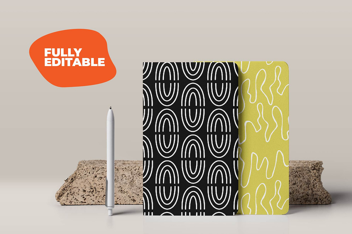 Squiggle Pattern Collection, a Pattern Graphic by Maddie Jensen Design (Photo 5 of 7)