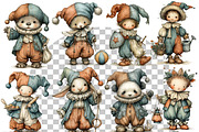 Circus Friends Storybook Clipart Art, an Illustration by one-touch (Thumbnail 15 of 16)