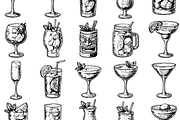 Cocktail Drinks Collection, an Object Graphic by RT Studio (Thumbnail 3 of 4)