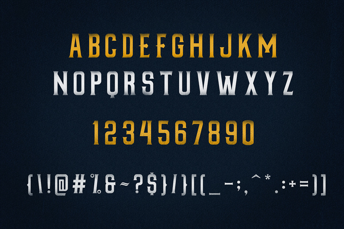 Nawaitu Typeface + preview 3