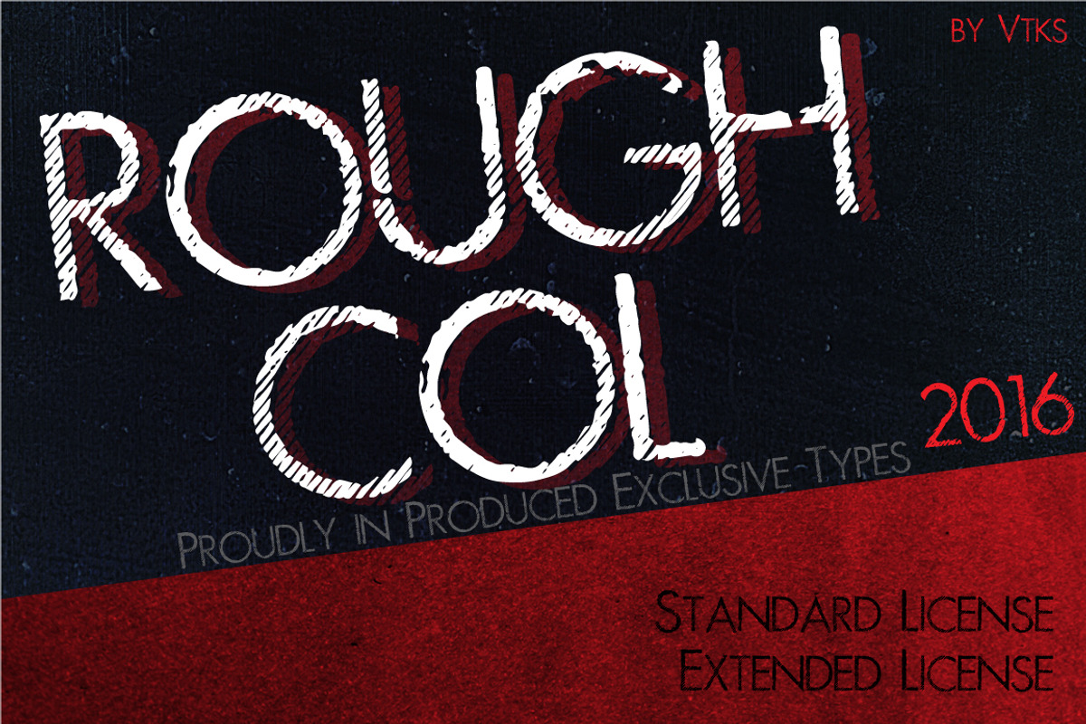 RoughCol VtksFont