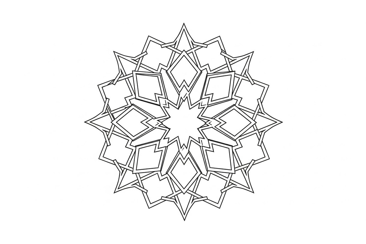 Islamic Mandala Geometric Bundle, an Illustration by Gaye Art (Photo 49 of 51)