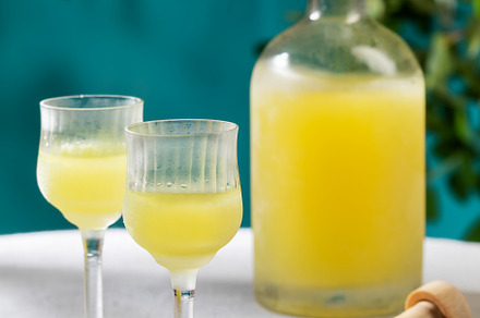 Limoncello, traditional Italian liqueur